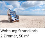 Wohnung Strandkorb 2 Zimmer, 50 m²